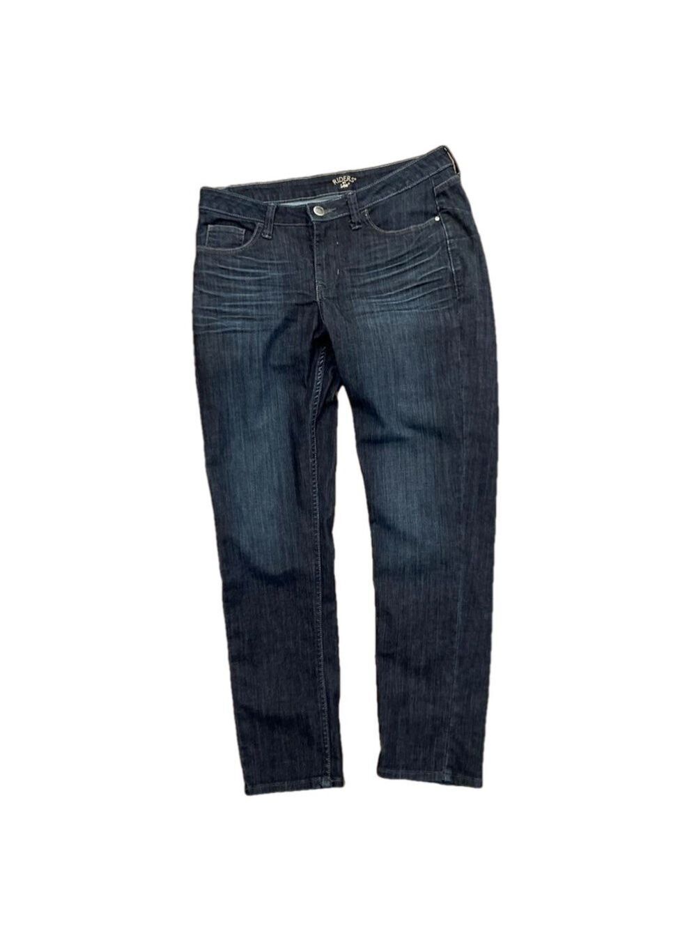 Riders by Lee Mid-Rise Skinny Jeans – Size 10 Petite – Dark Wash